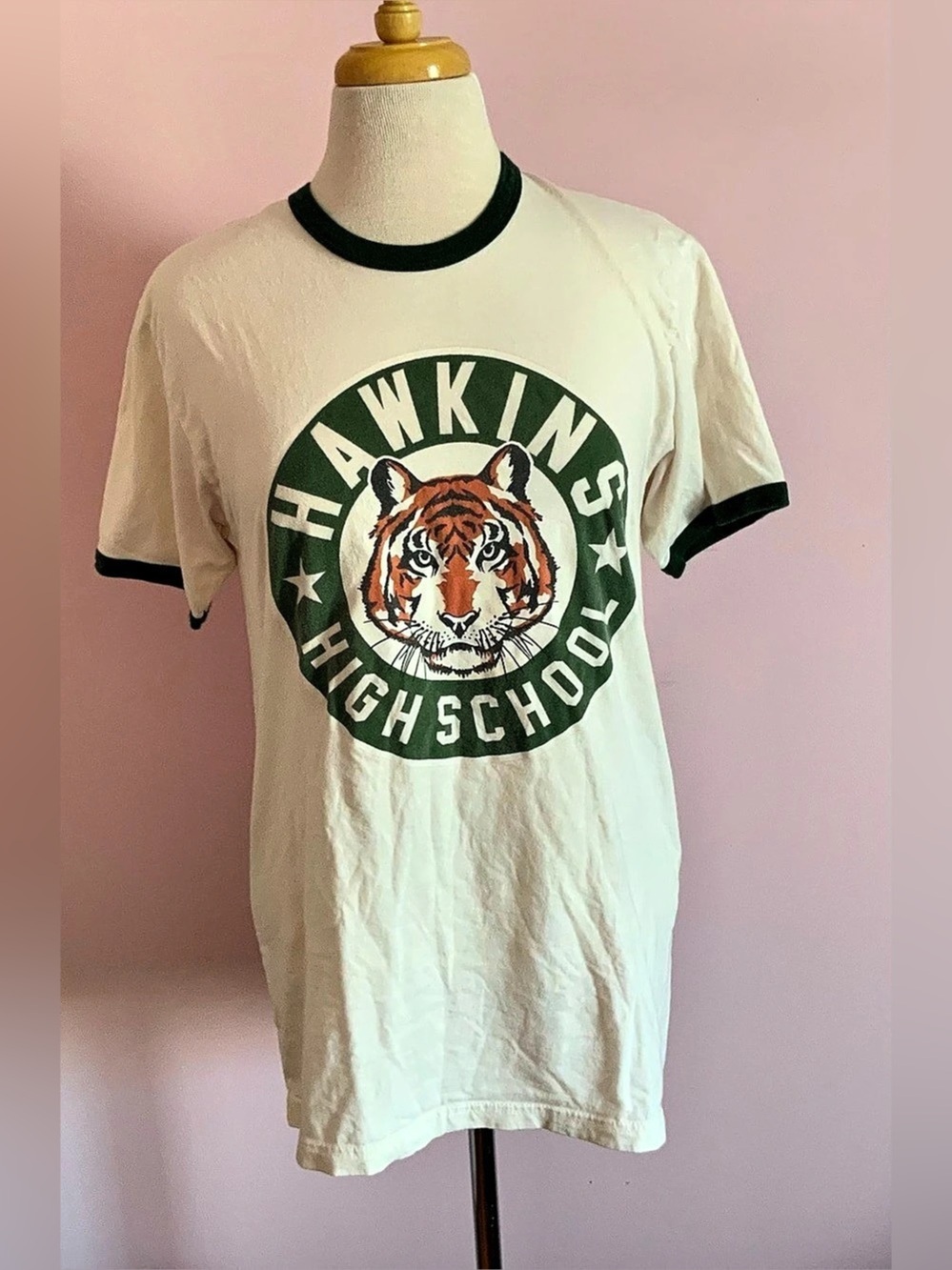 Stranger Things Hawkins High School Tiger Graphic Tee
